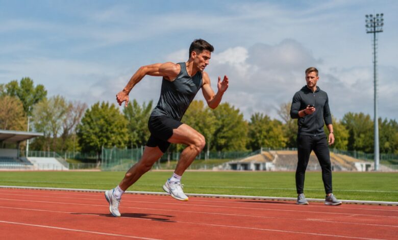 30 sekunden sprint workout [Bildinhalt mit KI erstellt]
