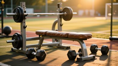 Hantelbank Hanteltraining