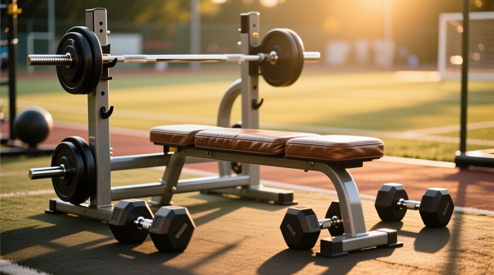 Hantelbank Hanteltraining