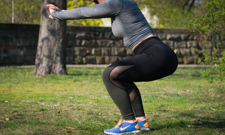Reichen Kniebeugen als Beintraining [Bildinhalt mit KI erstellt]