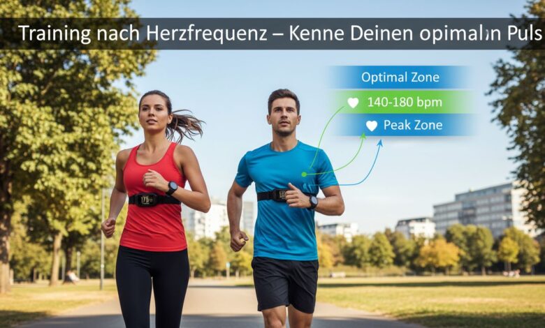 Training nach Herzfrequenz - Kenne Deinen optimalen Puls