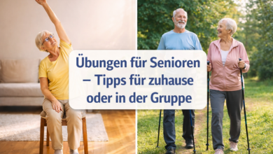 Übungen für Senioren - Tipps für zuhause oder in der Gruppe