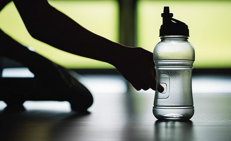 Alkohol nach und vor dem Training? [Bildinhalt mit KI erstellt]