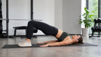 apfelpo trainieren glute bridge [Bildinhalt mit KI erstellt]