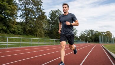 durchschnittliche laufgeschwindigkeit läufer [Bildinhalt mit KI erstellt]