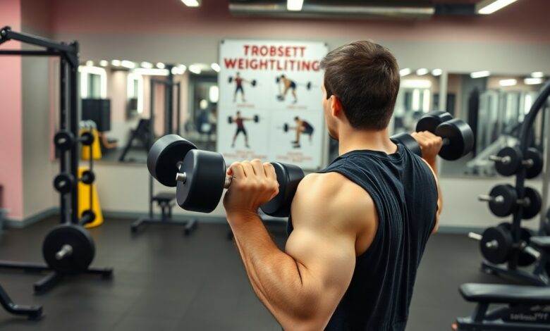 6 Fehler beim Hanteltraining: So vermeidest du sie [Bildinhalt mit KI erstellt]