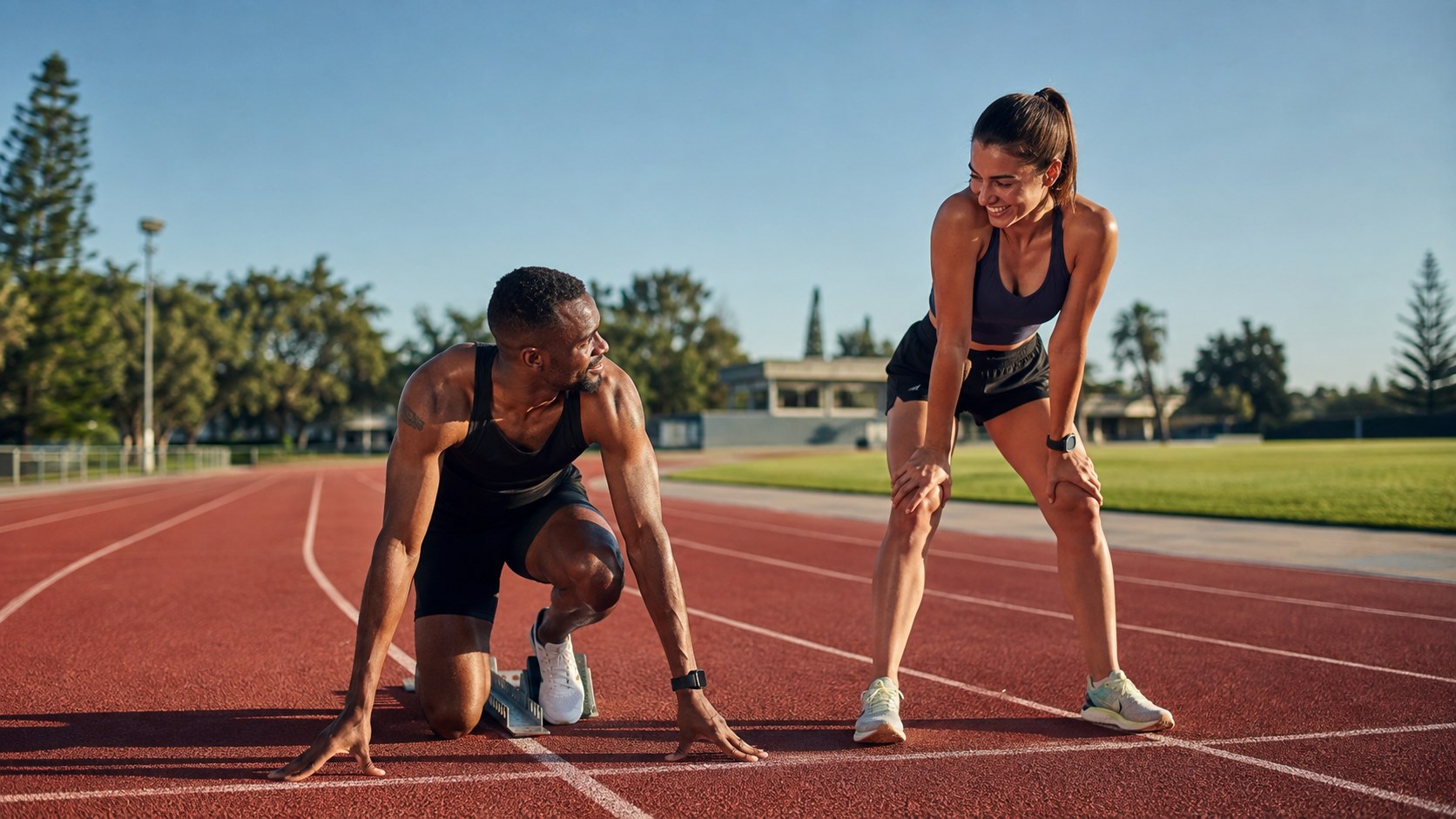 muskelfasern sprint ausdaür training [Bildinhalt mit KI erstellt]