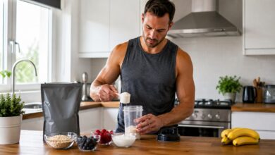 proteinshakes bedarf anwendung [Bildinhalt mit KI erstellt]