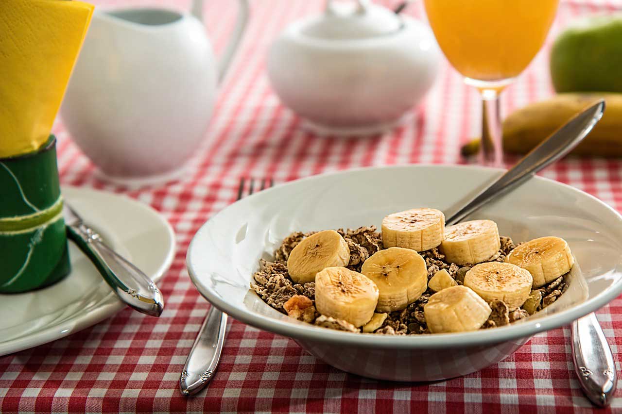 Frühstücksshake (groß) mit Banane Rezept