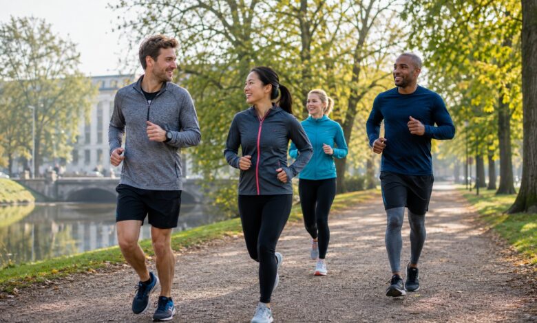 sport immunsystem moderates training [Bildinhalt mit KI erstellt]