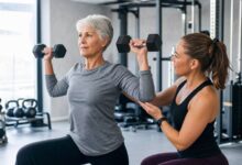 straffer körper mit 60 krafttraining [Bildinhalt mit KI erstellt]
