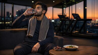 training ramadan nach iftar [Bildinhalt mit KI erstellt]