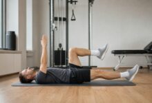 v leiste trainieren core übung [Bildinhalt mit KI erstellt]